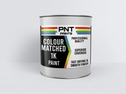 VOLVO Scwarz Metallic 197 PNT - 1K Synthetic Enamel Colour Matched Paint - 2.5 Litre