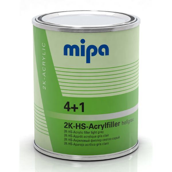 MIPA - 4+1 Primer & H5 Hardener Kit - Grey